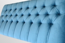 Momo King headboard 750mm high, Mystere ocean